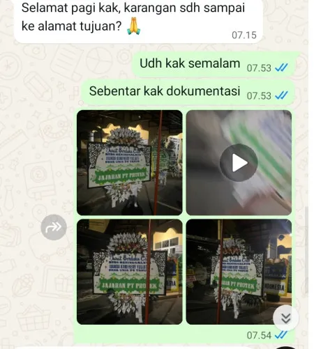 Pengiriman Papan Bunga Selamat Sindangpanon Bojong